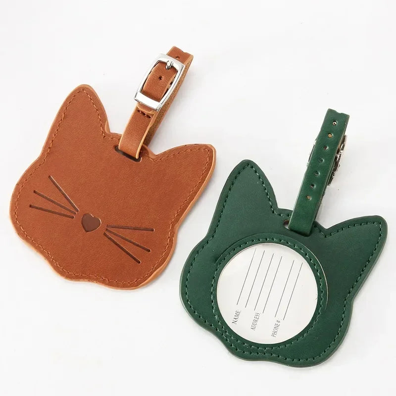 Cartoon Travel Luggage Tag